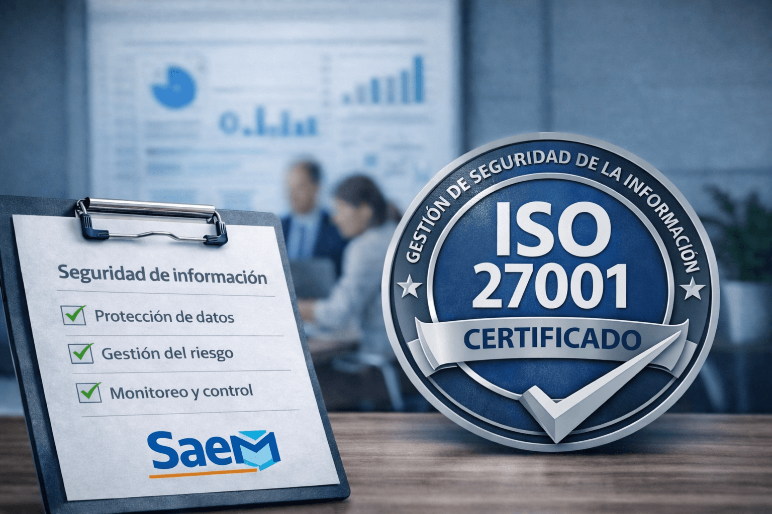 ISO 27001 certificate